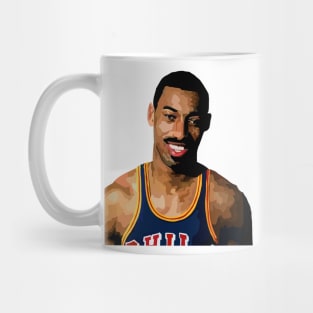 Wilt Chamberlain of the Philadelphia Warriors Mug